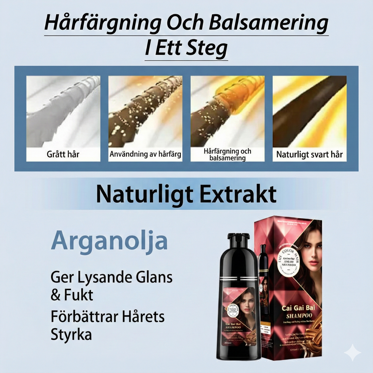Vårdande Hårfärgschampo