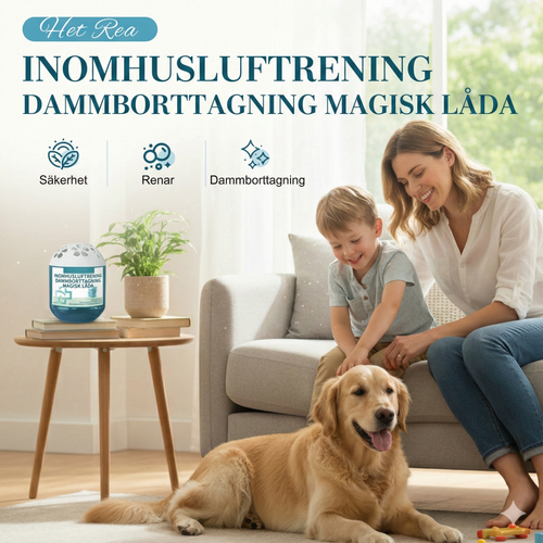Elfri Dammfångare & Luftrenare med Växtformel