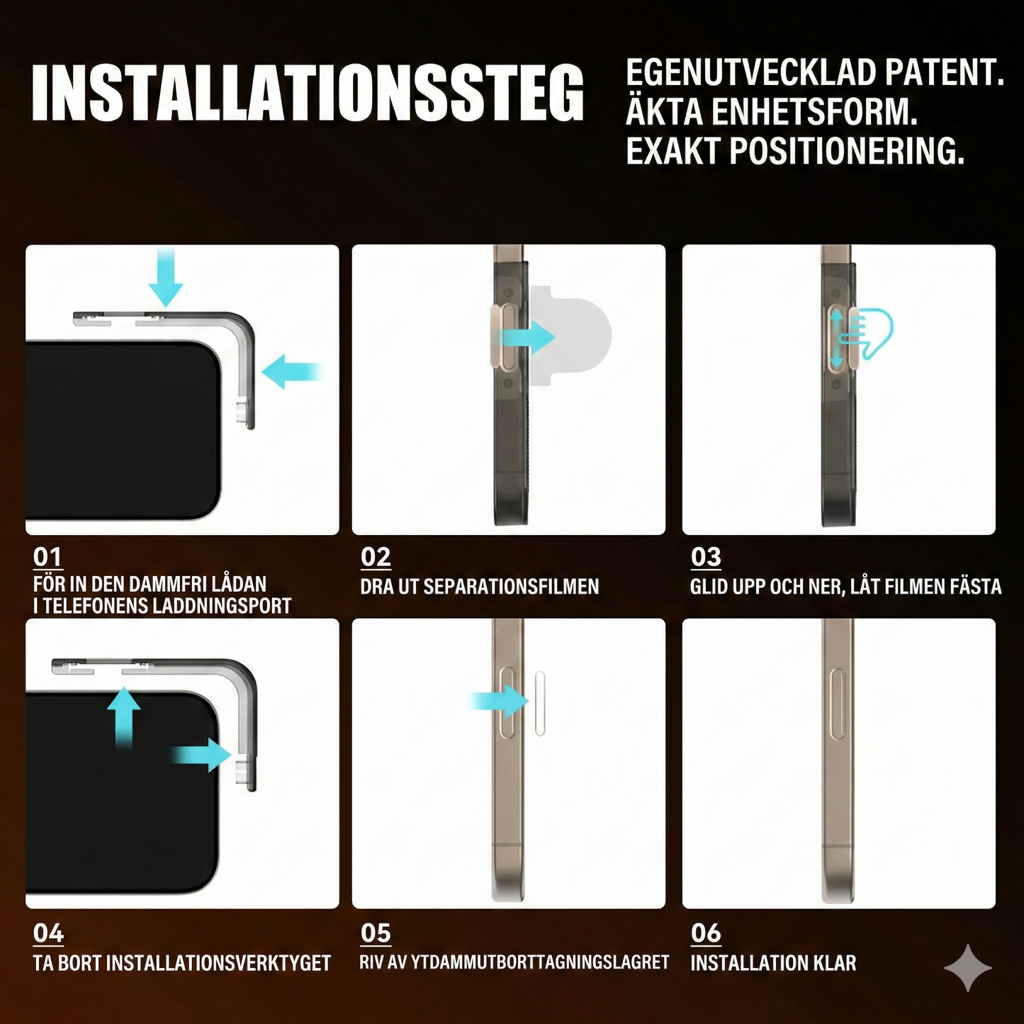 Repskydd för Sidoknappar – Ultratunn Design