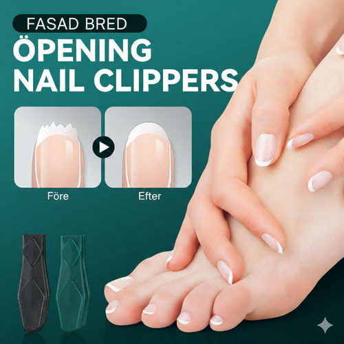 Vinklad Nagelklippare med Stor Öppning