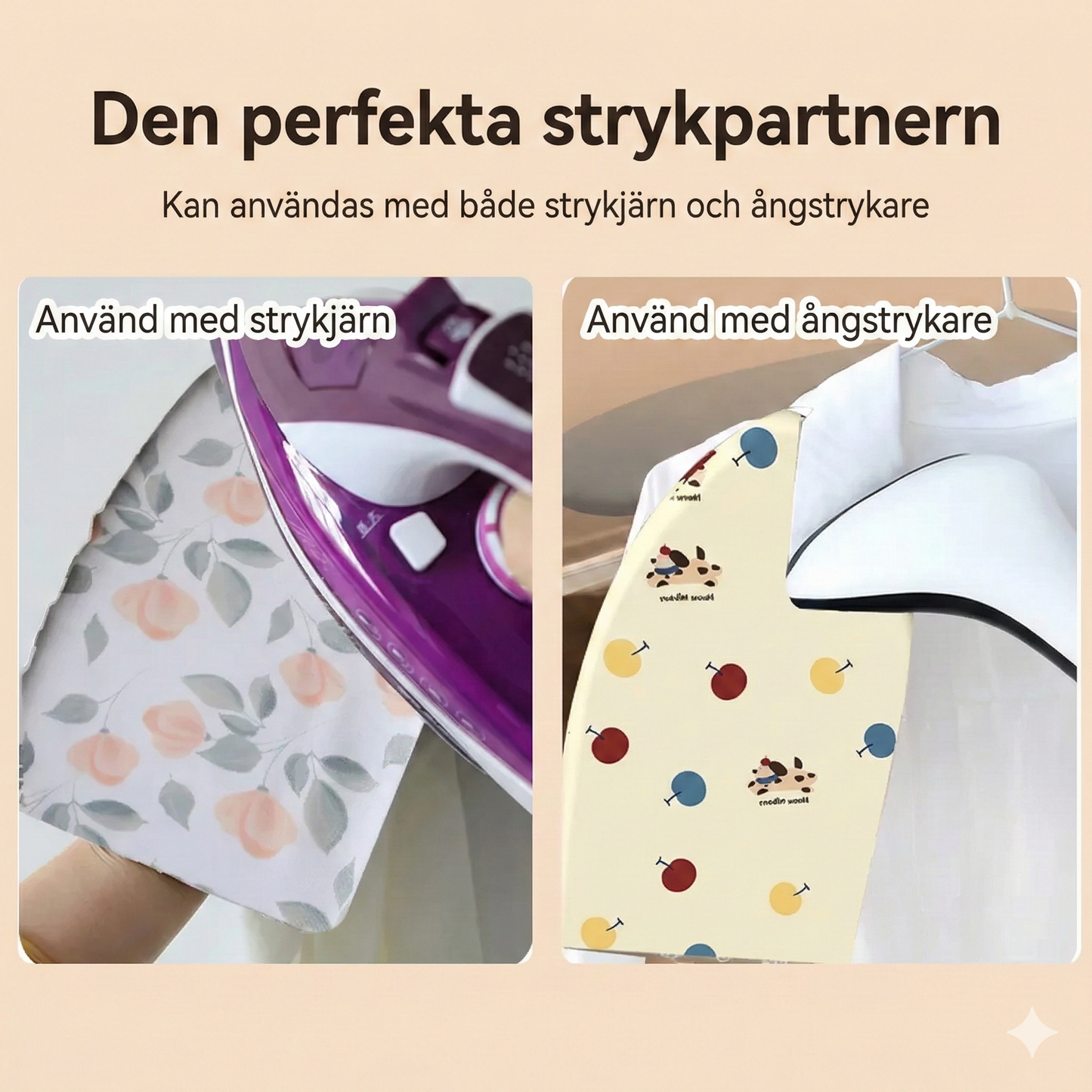 Handhållen Strykplatta (Gen 2) – Värmetålig & Skyddande