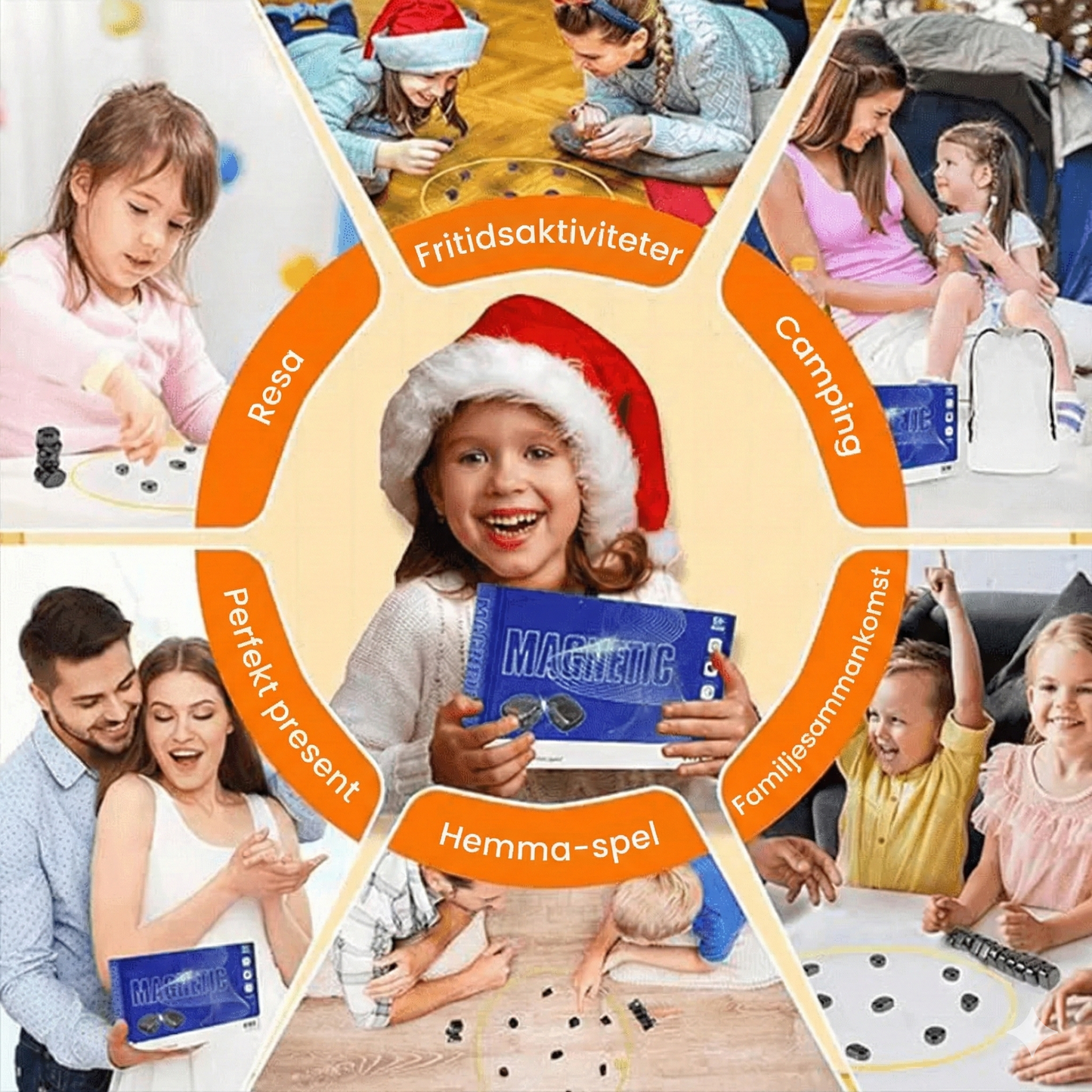 Magnetiskt Strategispel – Logikspel för Hela Familjen