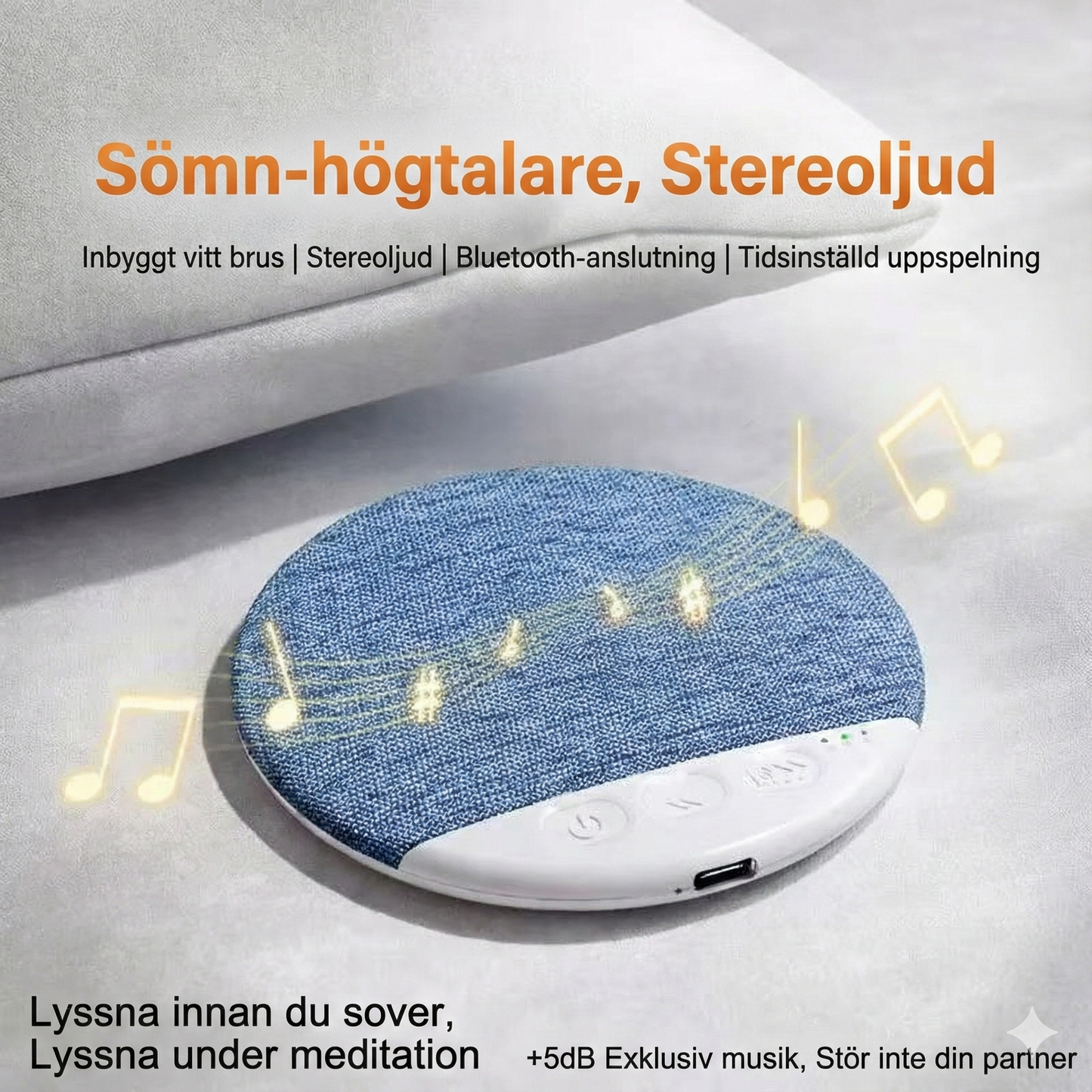 Trådlös Kuddhögtalare