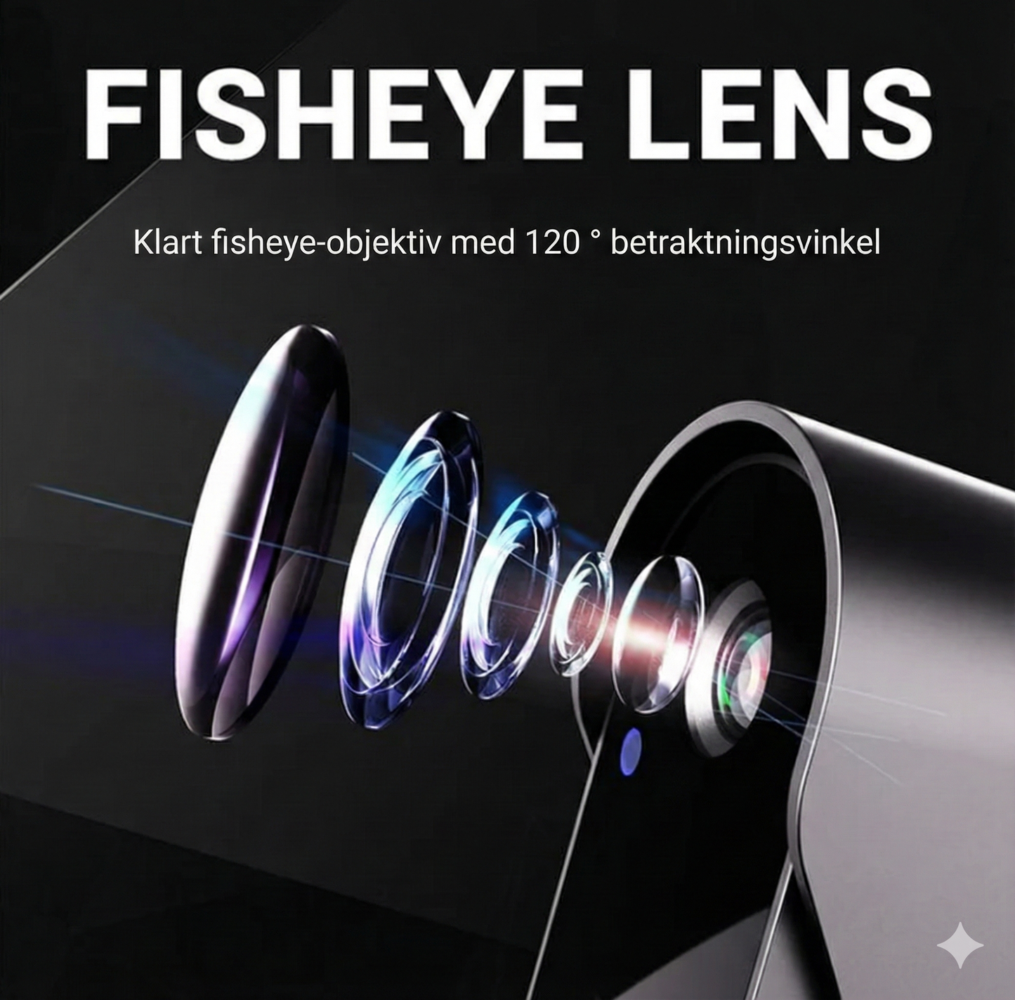 Trådlös Video-dörrklocka med 4,3" Skärm