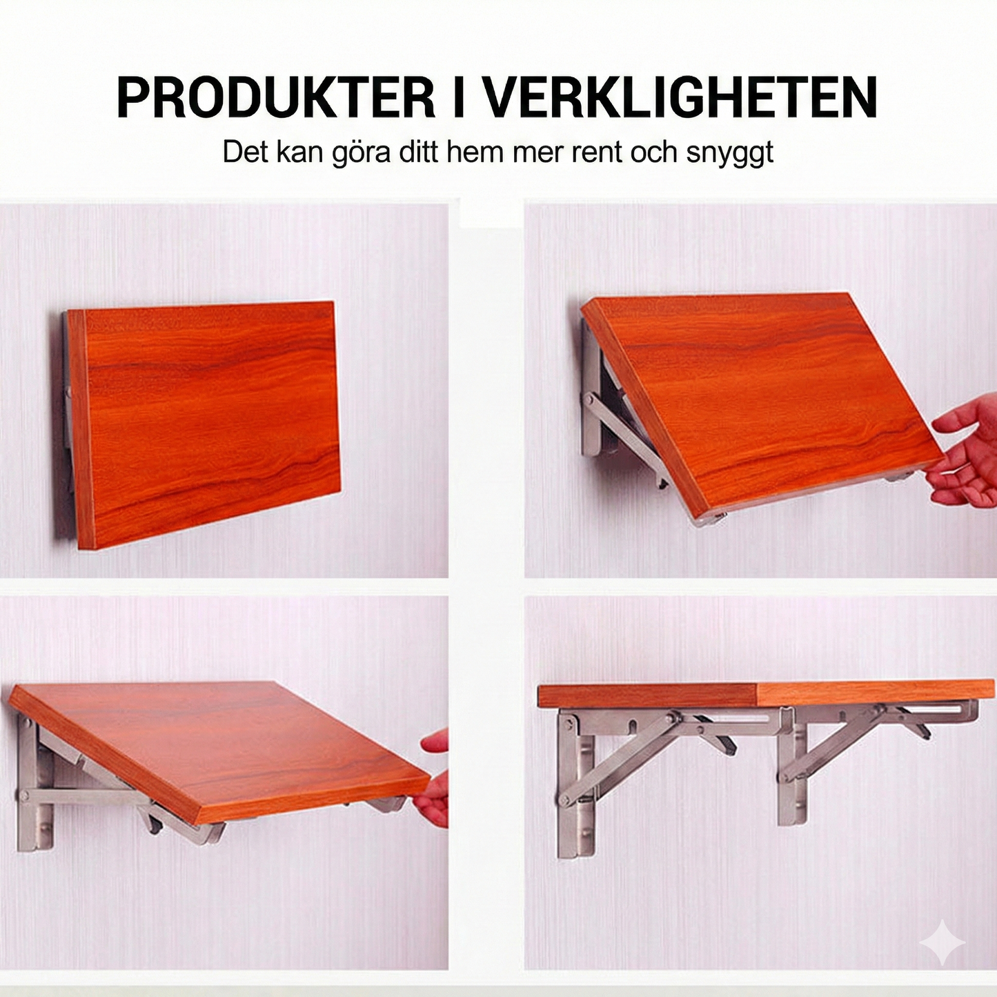 Multifunktionella Fällbara Konsoler – Robust & Rostfri Design