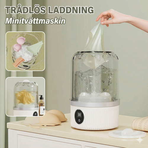 Sladdlös & Portabel Minitvättmaskin