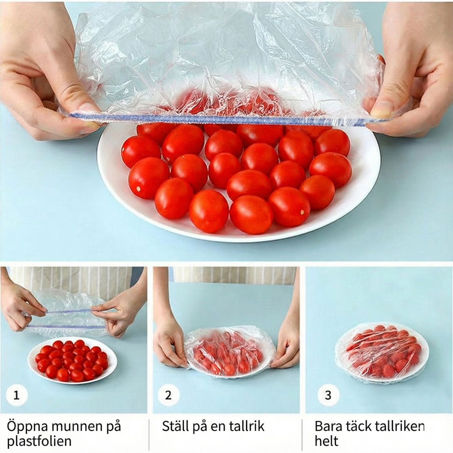 Färskhållande & Elastiska Matöverdrag