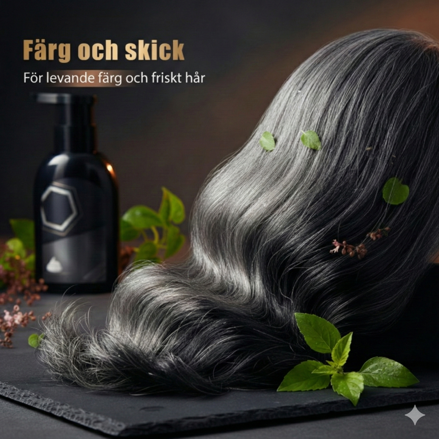 Skonsam Skumfärg med Naturliga Växtextrakt
