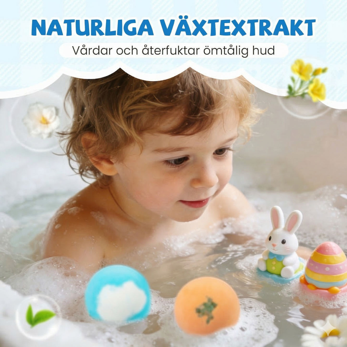 Spa-kit med Brusande Badbomber och Havsdjur