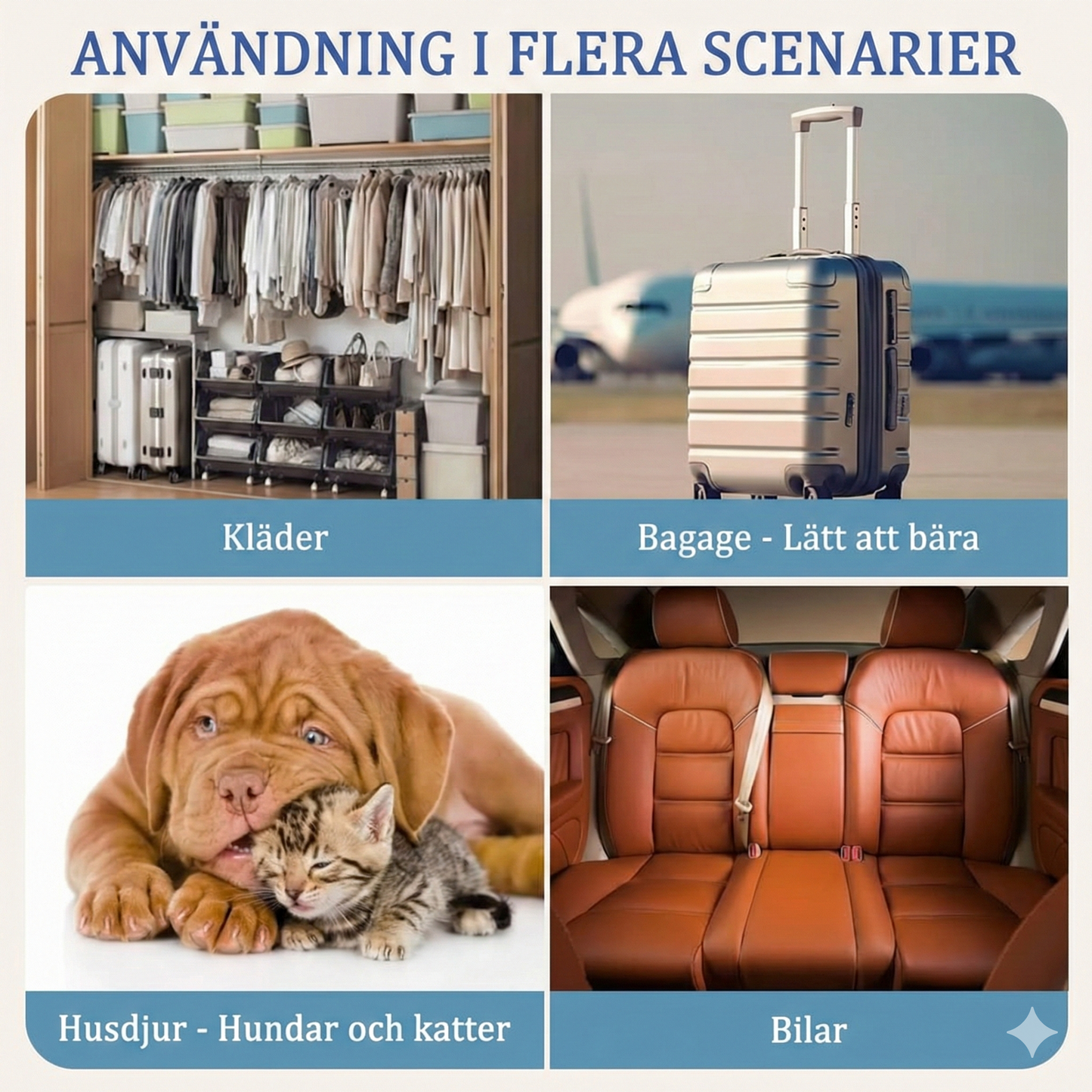 Återanvändbar Luddrulle med Sköljbar Yta