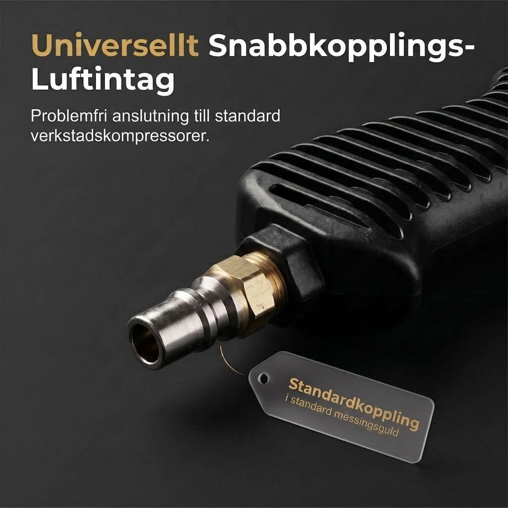 Professionell sandblästerpistol – För rostborttagning och ytrengöring