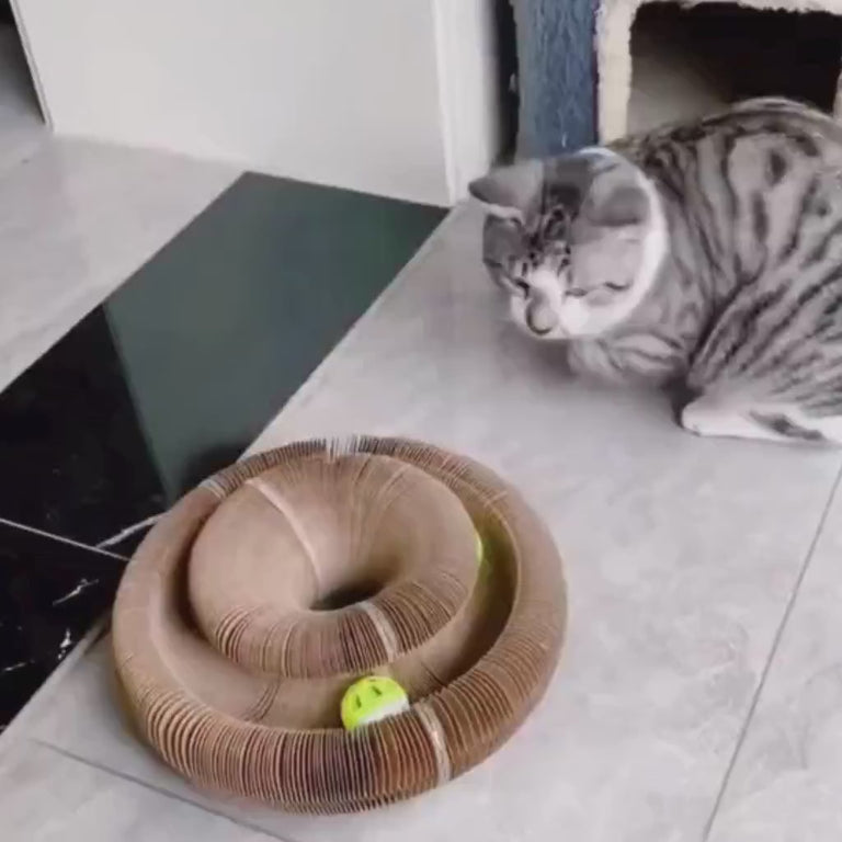Kattklösbräda i Dragspelsdesign