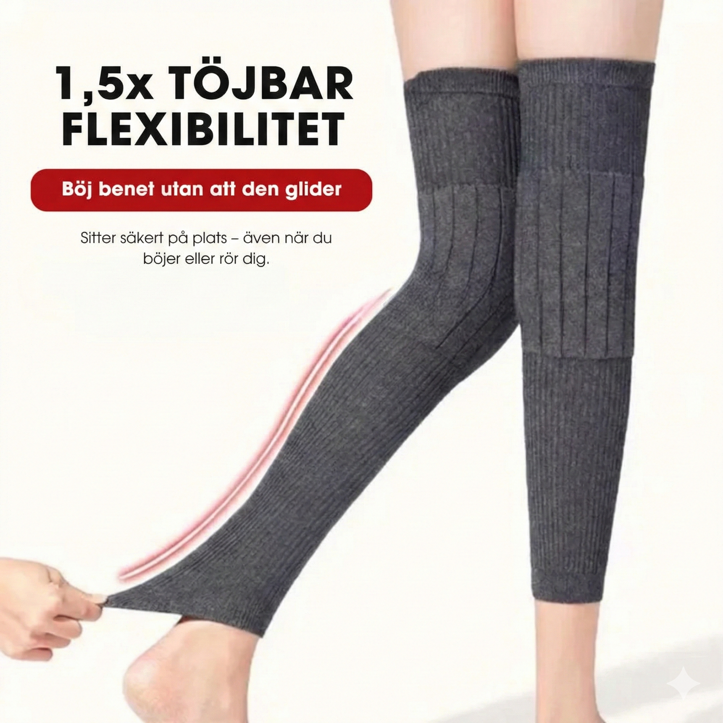 Elastiska Termiska Knäskydd – Stöd & Värme för Leder