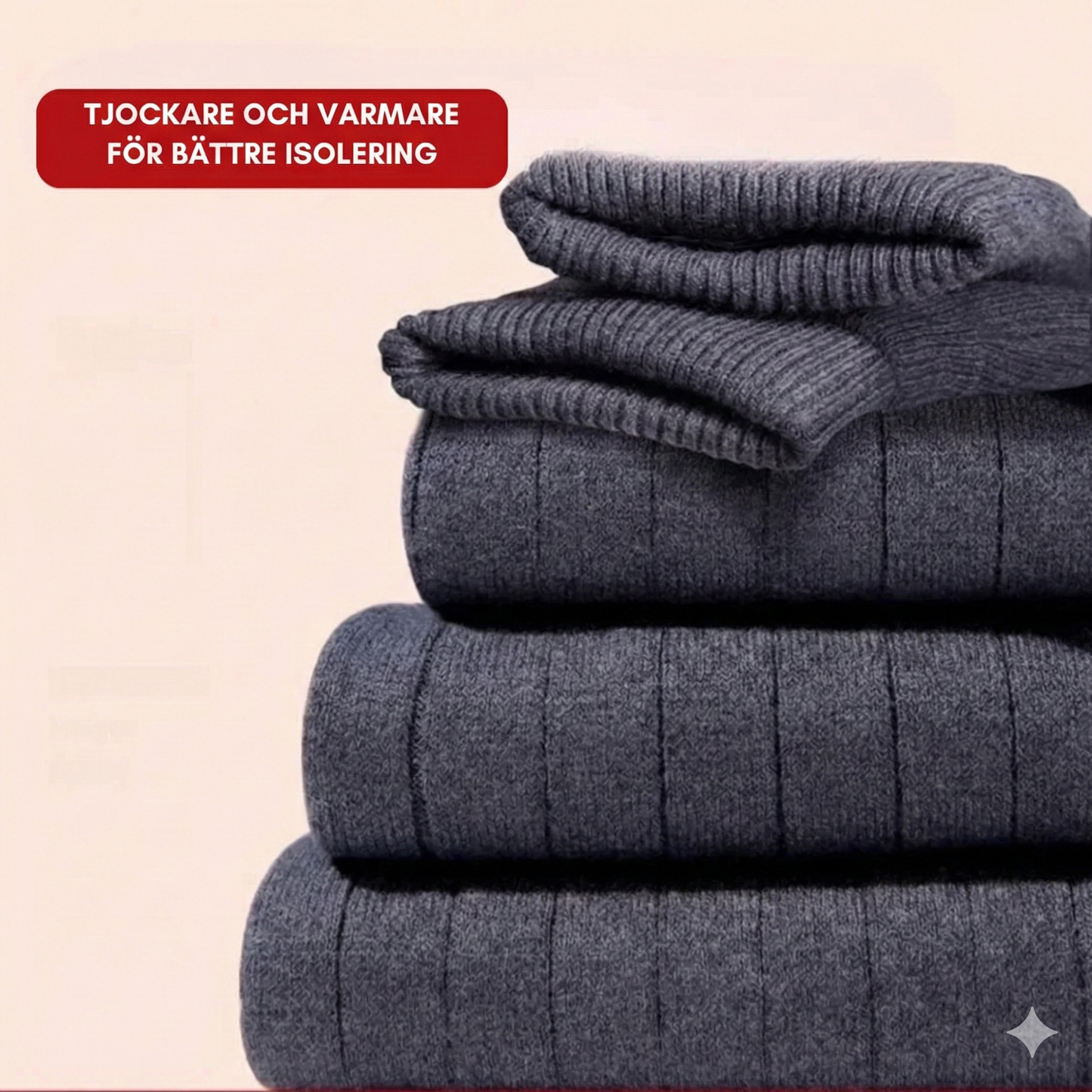 Elastiska Termiska Knäskydd – Stöd & Värme för Leder