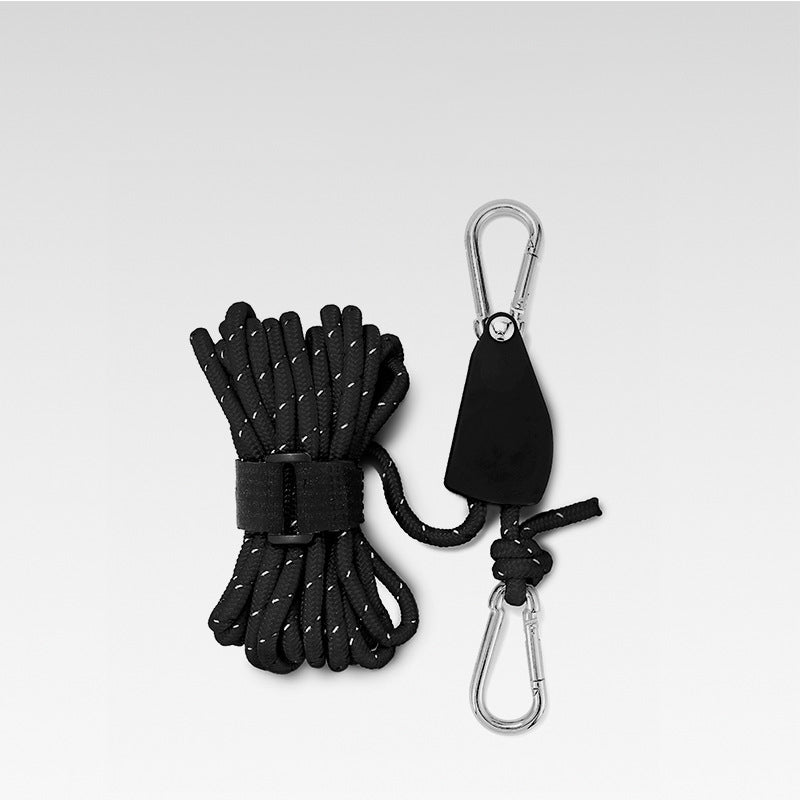 Justerbart Campingrep med Spärrfunktion & Reflex