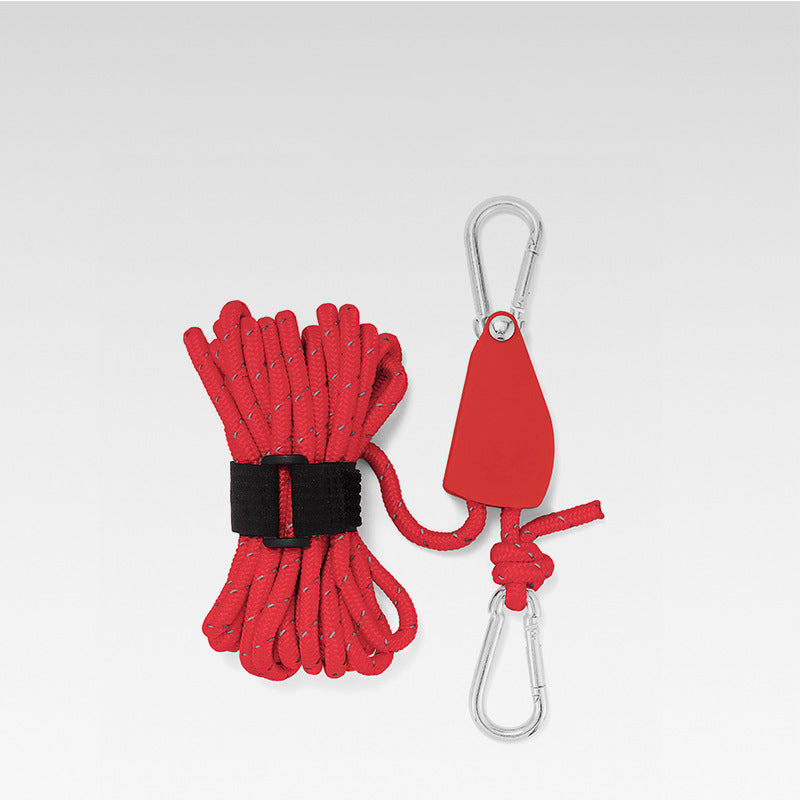 Justerbart Campingrep med Spärrfunktion & Reflex