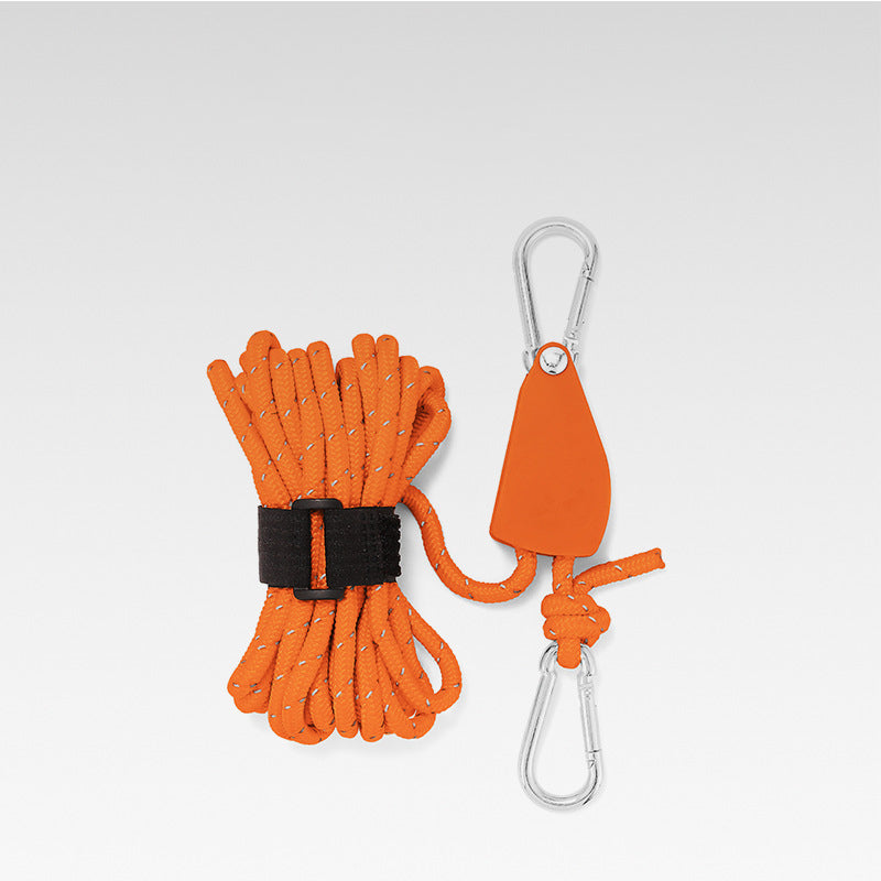 Justerbart Campingrep med Spärrfunktion & Reflex
