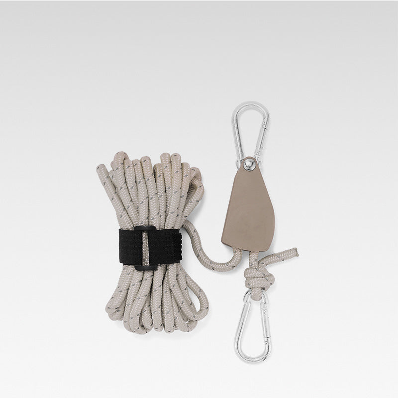 Justerbart Campingrep med Spärrfunktion & Reflex