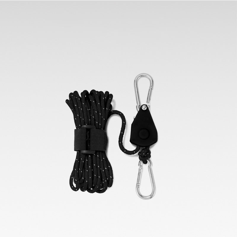 Justerbart Campingrep med Spärrfunktion & Reflex