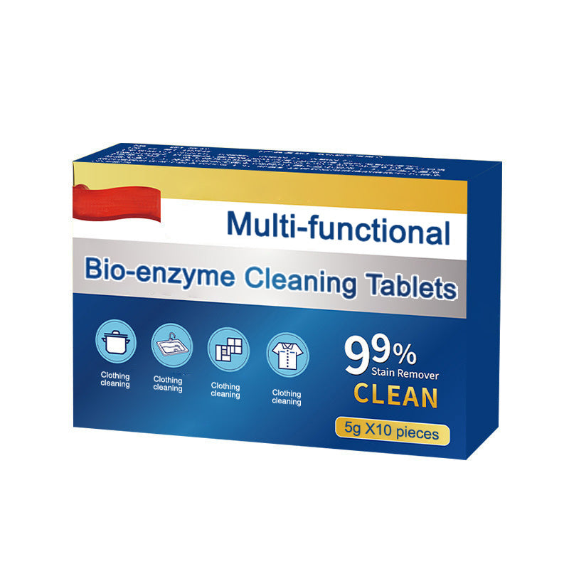 Multifunktionella Bioenzym Rengöringstabletter för Textilier