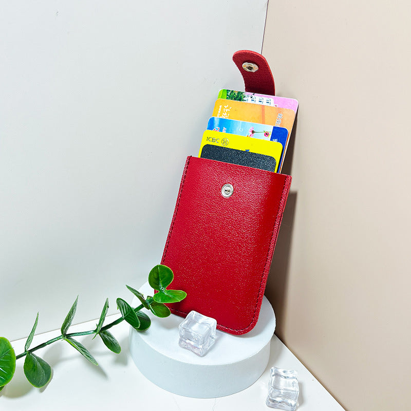 Minimalistisk Plånbok i PU-läder