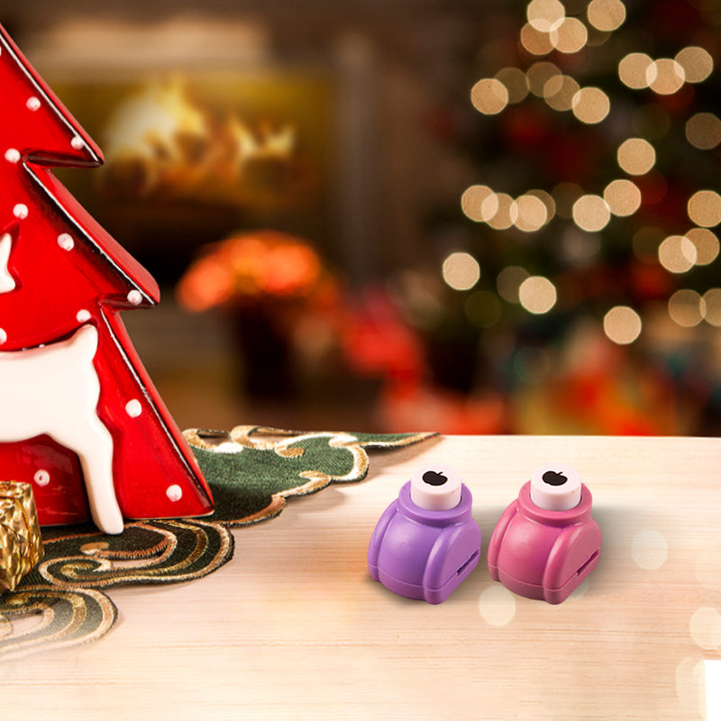 Mini Pappersstans – Skapa Fantasifulla Mönster(6 präglingsverktyg + 2 spetssaxar）