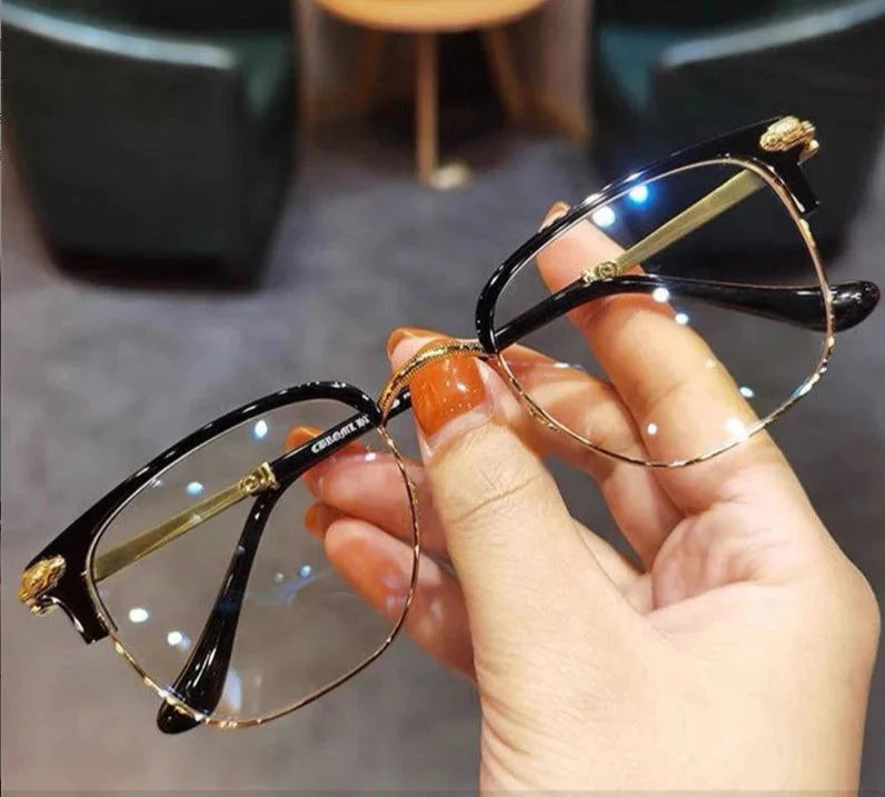 Ultralätta Läsglasögon med Anti-Blåljus & Smart Zoom