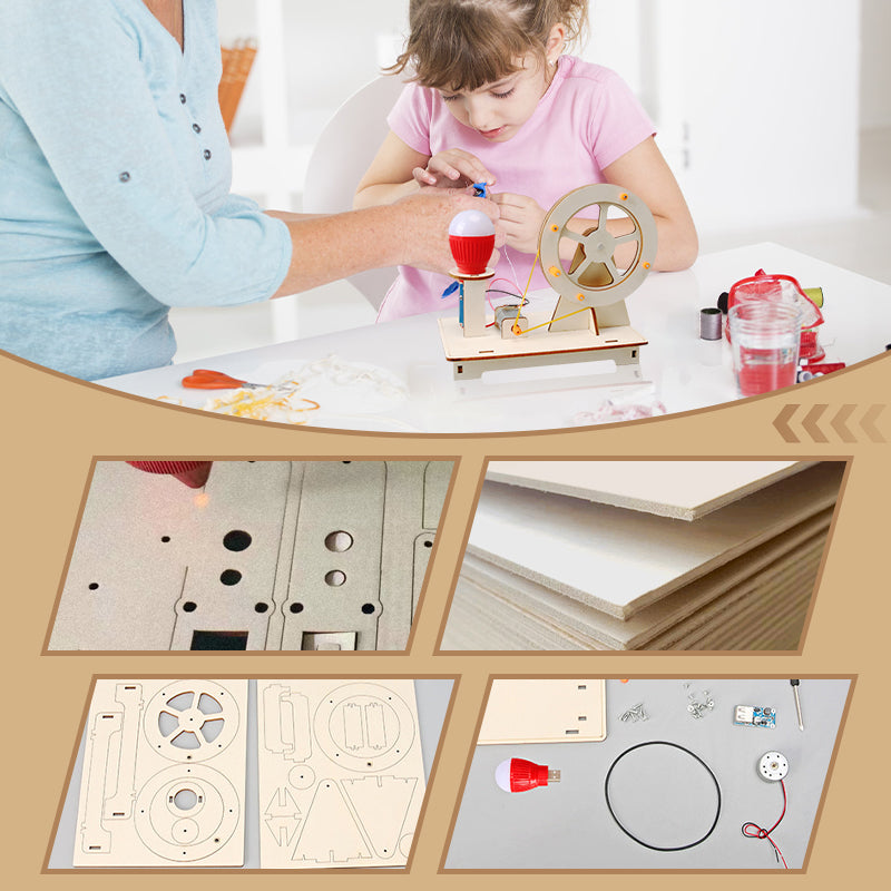 DIY STEM Byggsats för Barn – Kreativt Lärande & Lek