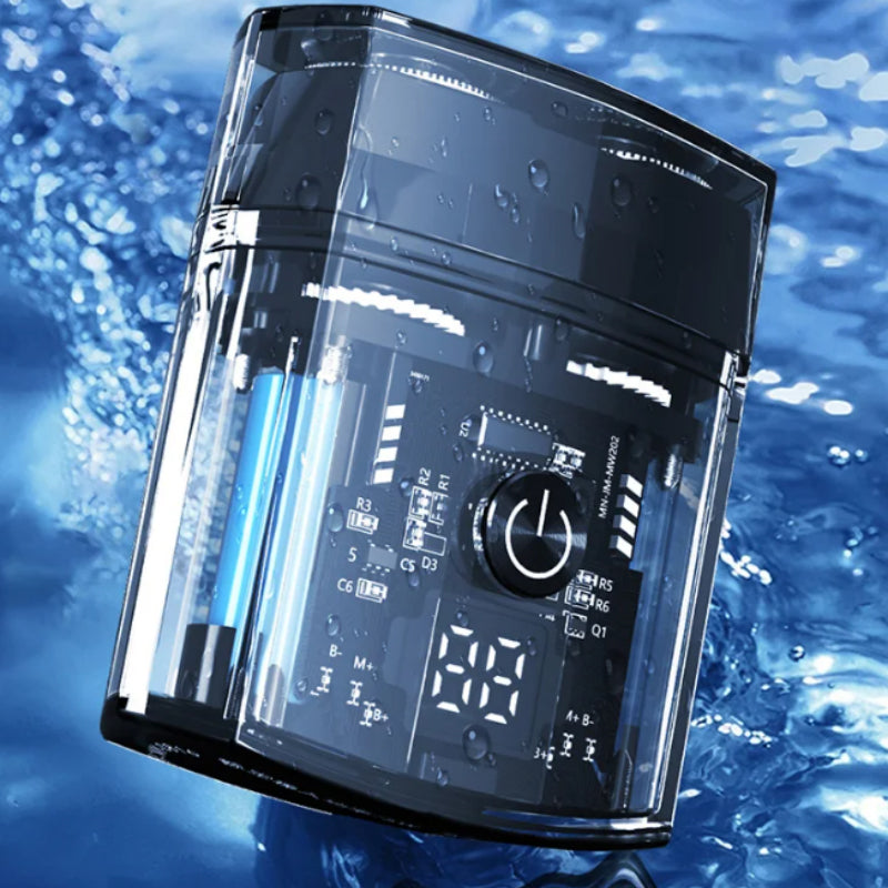 Mini Elektrisk Rakapparat – Portabel, Precisionsvass & Vattentät