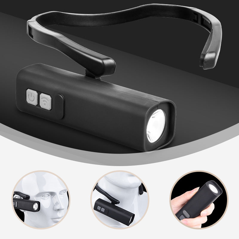 Öronmonterad LED-lampa med Rörelsesensor & Bluetooth