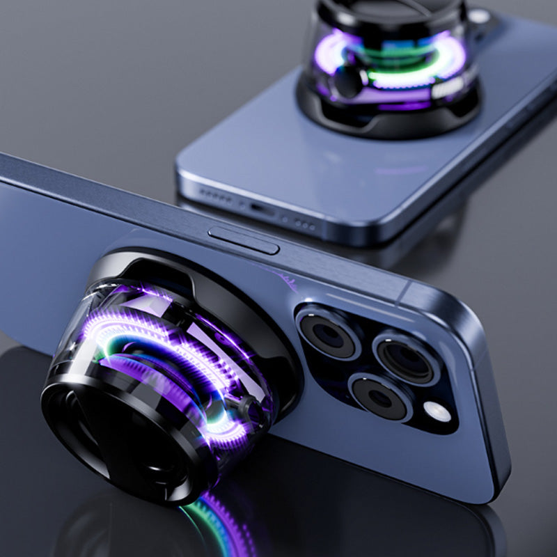Magnetisk Mini-Bluetooth-högtalare med LED-belysning