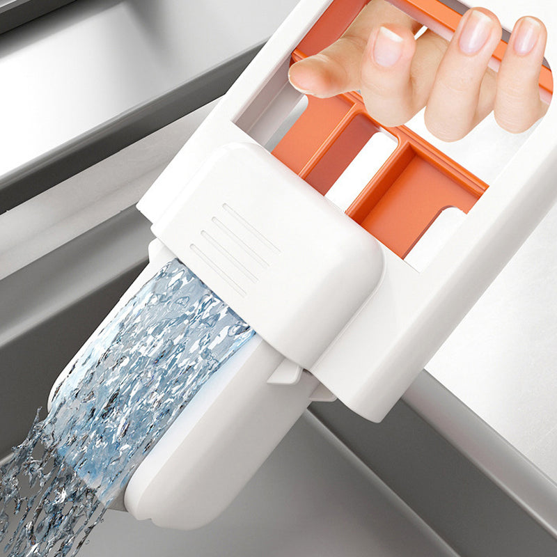 Mini bärbar självpressande mopp