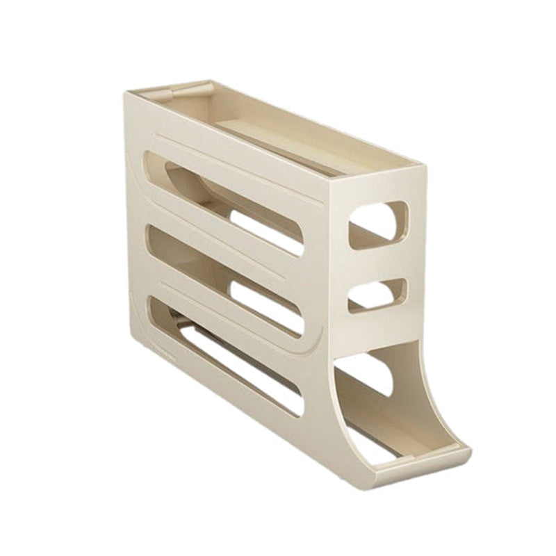 Automatisk äggförvaring med lutande design