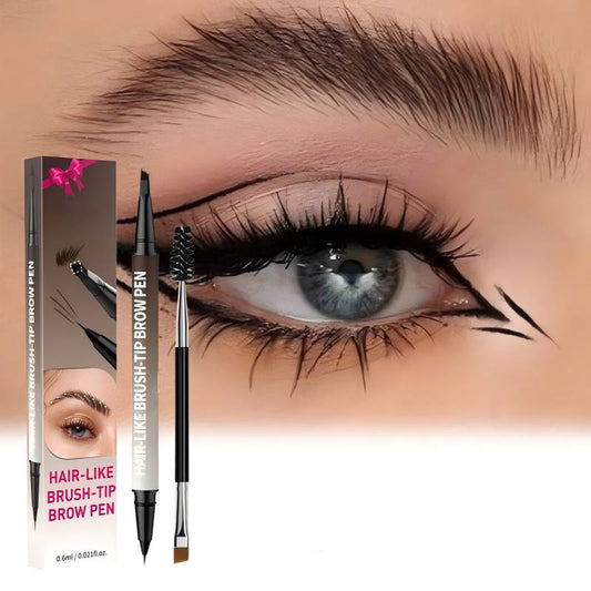 Vattenfast 4D Ögonbrynspenna – 2-i-1 med Eyeliner
