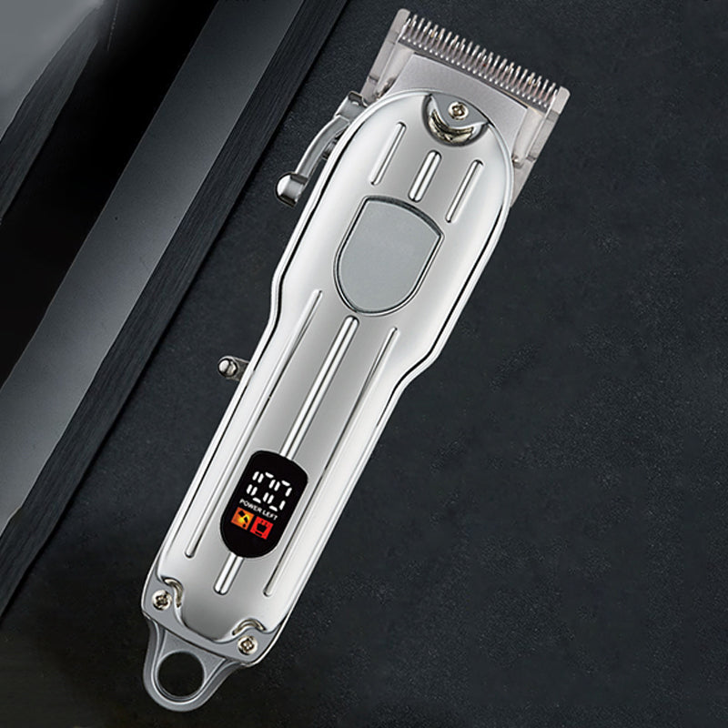 Professionell Hårtrimmer med LCD & Lång Batteritid