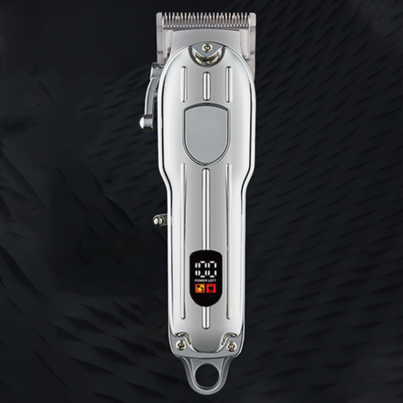 Professionell Hårtrimmer med LCD & Lång Batteritid