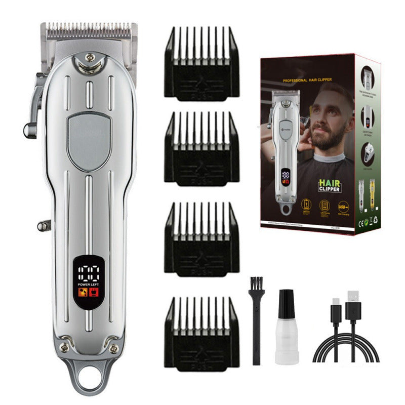 Professionell Hårtrimmer med LCD & Lång Batteritid