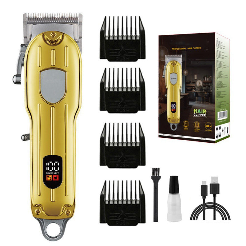 Professionell Hårtrimmer med LCD & Lång Batteritid