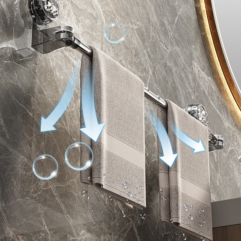 Multifunktionellt teleskopställ med sugkopp – 180° rotation, rostfritt stål