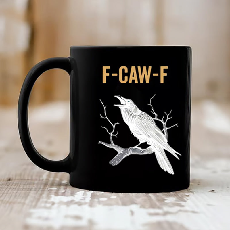 F-Caw-F Rolig Hönsmugg i Keramik