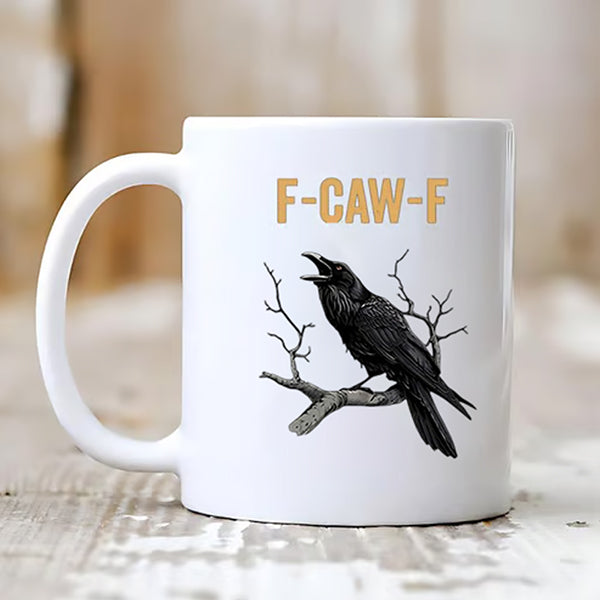 F-Caw-F Rolig Hönsmugg i Keramik
