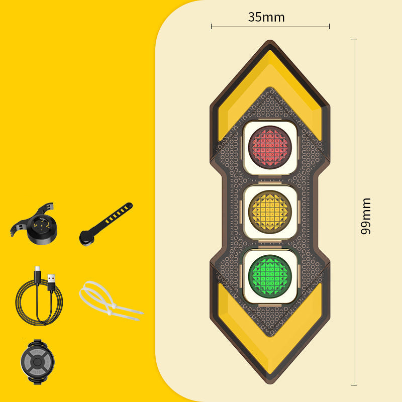 Smart Trådlöst Cykelbakljus