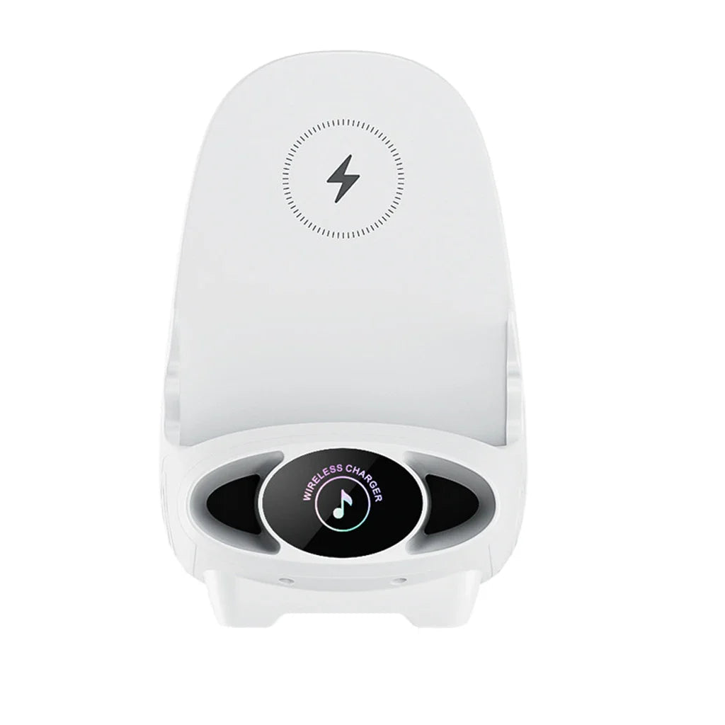 Trådlös snabbladdare i ministolsdesign – passar alla telefoner