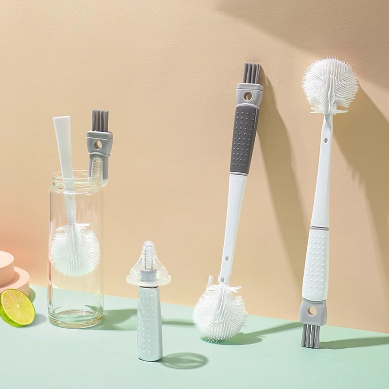 5-i-1 Multifunktionell Rengöringsborste – Smart, Hygienisk och Platsbesparande