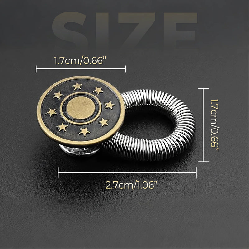 Elastisk jeansförlängare i metall