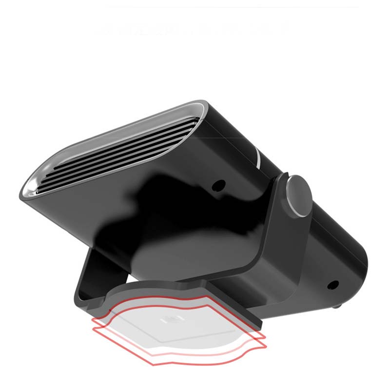 Snabbvärmande 2-i-1 Bilfläkt & Avfrostare