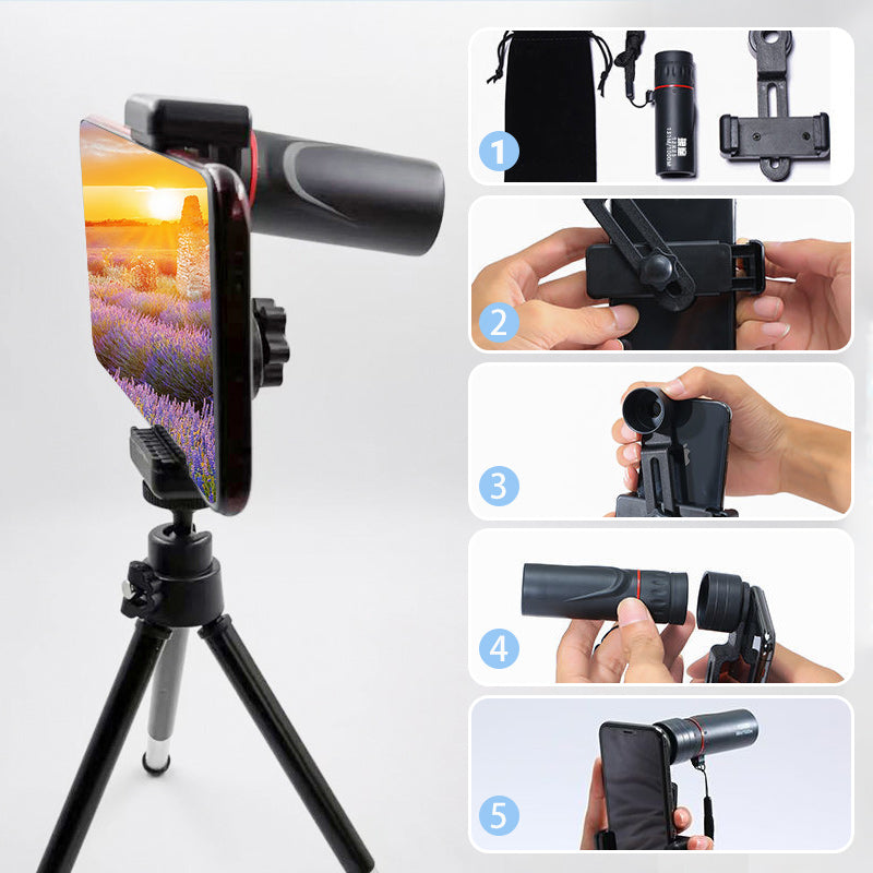 Kompakt Monokikare med HD-Optik