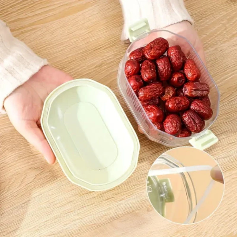 Lufttäta Stapelbara Förvaringsburkar