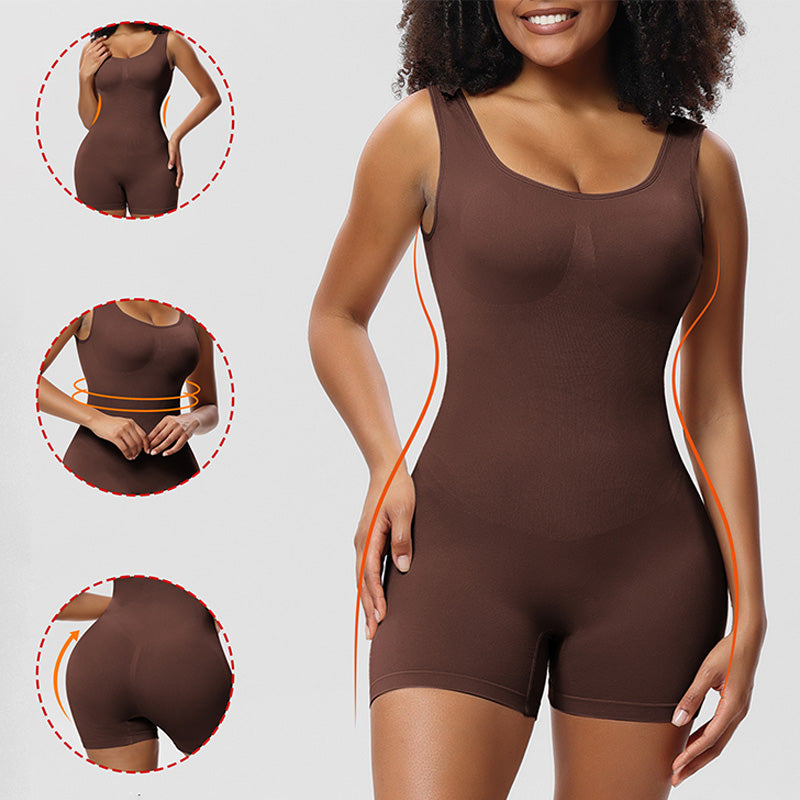 Sömlös Shapewear-Body för Daglig Komfort