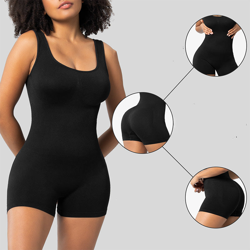 Sömlös Shapewear-Body för Daglig Komfort